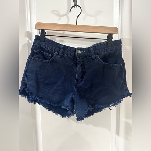 Free People Navy Blue Shorts - Picture 4 of 9